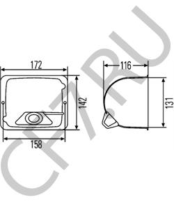 308343 KÖGEL Корпус, основная фара в городе Екатеринбург