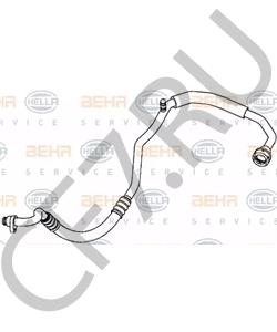 A 204 830 26 15 MERCEDES-BENZ (BBDC) Трубопровод низкого давления, кондиционер в городе Екатеринбург