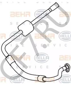 6477F0 CITROEN/PEUGEOT ФРЕОНОВ. ТРУБКА [ORG в городе Екатеринбург