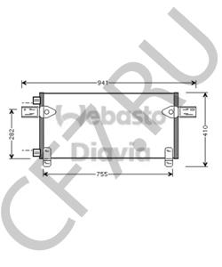 81619200030 AEBI Конденсатор, кондиционер в городе Екатеринбург