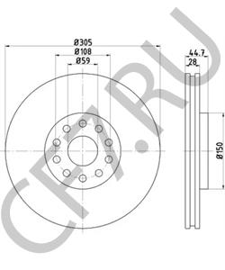 46776750 LANCIA Тормозной диск в городе Екатеринбург