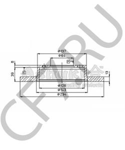 MB699280 EAGLE Тормозной диск в городе Екатеринбург