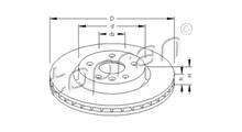 BUICK (SGM) Тормозной диск