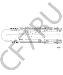 5969735 INNOCENTI Трос, стояночная тормозная система в городе Екатеринбург