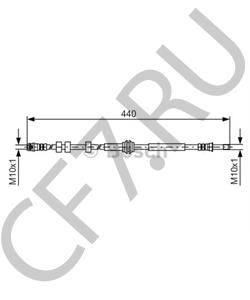8K0611775J AUDI (FAW) Тормозной шланг в городе Екатеринбург