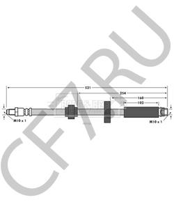 4806 K7 DS Тормозной шланг в городе Екатеринбург