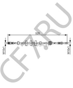 8K0611707D AUDI (FAW) Тормозной шланг в городе Екатеринбург