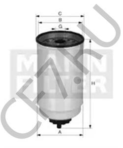 T13017183 TERBERG-BENSCHOP Топливный фильтр в городе Екатеринбург