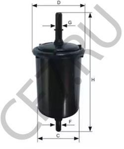 1567 93 PEUGEOT (DF-PSA) Топливный фильтр в городе Екатеринбург