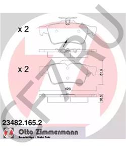 425439 PEUGEOT (DF-PSA) Комплект тормозных колодок, дисковый тормоз в городе Екатеринбург