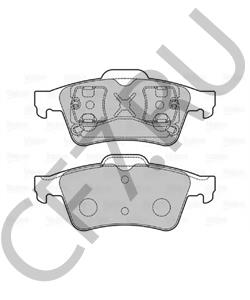 93172190 FORD ASIA / OCEANIA Комплект тормозных колодок, дисковый тормоз в городе Екатеринбург