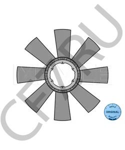 51.06601.0172 NEOPLAN Крыльчатка вентилятора, охлаждение двигателя в городе Екатеринбург