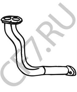 7722957 INNOCENTI Труба выхлопного газа в городе Екатеринбург