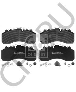 81508206033 MAN Комплект тормозных накладок FERODO 4550/ в городе Екатеринбург