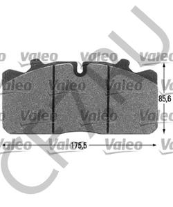 81508206020 MAN Колдки тормозные 176х83х26 29 088 26.00 40 1723 в городе Екатеринбург