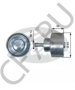 4987968 MOVELEX РОЛИК КАМАЗ,ПАЗ ДВ.CUMMINS ISBE,ISDE ПРОМЕЖУТОЧНЫЙ ГЛАДКИЙ D=66.7ММ в городе Екатеринбург