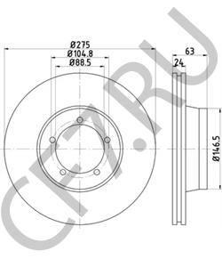 PBU2000 LDV Тормозной диск в городе Екатеринбург