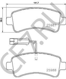 1612434080 CITROEN/PEUGEOT КОМ.ТОРМ.КОЛОД. [ORG в городе Екатеринбург