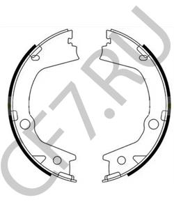 4833A34000 Ssang Yong КОЛОДКИ ТОРМОЗНЫЕ (СТОЯНОЧНЫЙ ТОРМОЗ) / [ORG в городе Екатеринбург