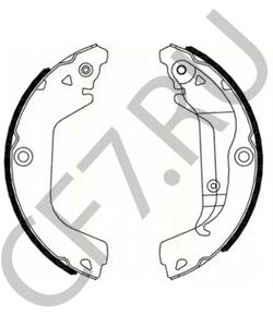 13304927 CHEVROLET (SGM) Комплект тормозных колодок в городе Екатеринбург