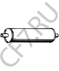 3194901501 HANOMAG Средний глушитель выхлопных газов в городе Екатеринбург
