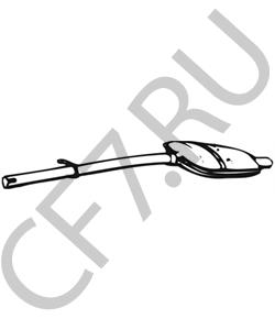 7700610286 DACIA Предглушитель выхлопных газов в городе Екатеринбург