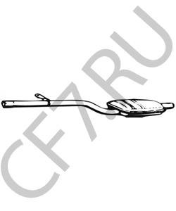 1108059567 DACIA Предглушитель выхлопных газов в городе Екатеринбург