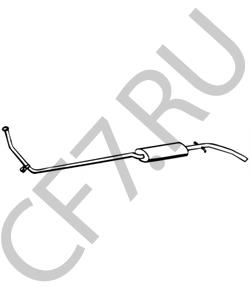 GEX33167 ROVER/TRIUMPH/AUSTIN Предглушитель выхлопных газов в городе Екатеринбург