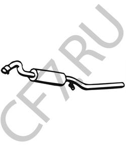 GEX33227 ROV/TRIU/JAGU/AUSTIN Глушитель выхлопных газов конечный в городе Екатеринбург