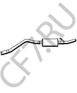GEX3847 ROV/TRI/JAG/AUS/MG Глушитель выхлопных газов конечный в городе Екатеринбург