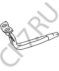 GEX12028 ROV/TRI/JAG/AUS/MG Труба выхлопного газа в городе Екатеринбург