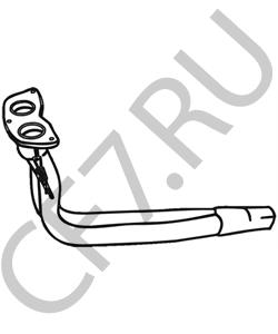 GEX1919 MORRIS Труба выхлопного газа в городе Екатеринбург