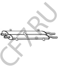 C23869 JAGUAR Предглушитель выхлопных газов в городе Екатеринбург
