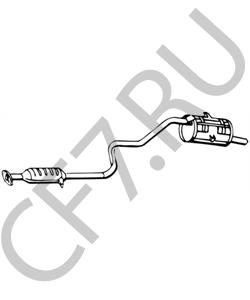 1430082100 SUZUKI Глушитель выхлопных газов конечный в городе Екатеринбург