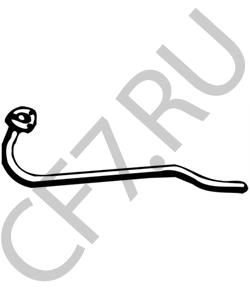 GEX1254 TRIUMPH Труба выхлопного газа в городе Екатеринбург