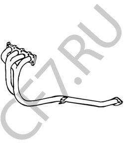 5854241 VAUXHALL Коллектор, система выпуска в городе Екатеринбург