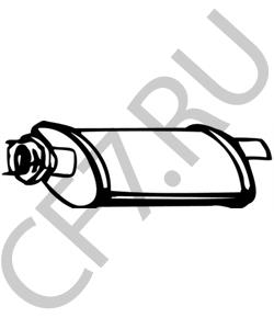 1332526 DAF Предглушитель выхлопных газов в городе Екатеринбург