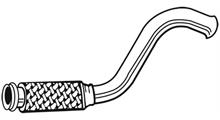 EUROREPAR Труба глушителя CITROEN C4 I/BERLINGO 1.6HDI 16V 04>, PEUGEOT 307 (3A/C) 1.6HDI 16V 00> BOSAL - 7130