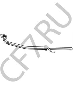 17410-0Q010 BERLIET Труба выхлопного газа в городе Екатеринбург