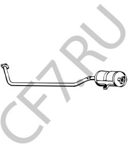 1419084301 SUZUKI Средний глушитель выхлопных газов в городе Екатеринбург