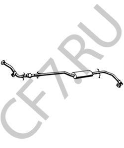 GEX33197 TRIUMPH Предглушитель выхлопных газов в городе Екатеринбург