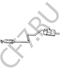 1430082240 SUZUKI Глушитель выхлопных газов конечный в городе Екатеринбург