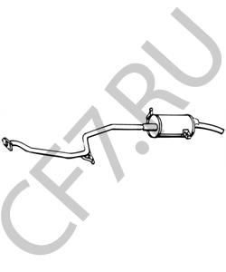 501804 PROTON Глушитель выхлопных газов конечный в городе Екатеринбург