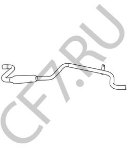 4487755 Chrysler Глушитель выхлопных газов конечный в городе Екатеринбург