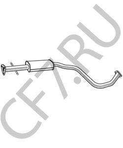 96264022 GM Глушителя средняя часть в городе Екатеринбург
