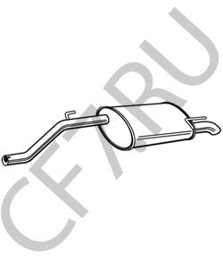 13220777 GM Глушитель в городе Екатеринбург