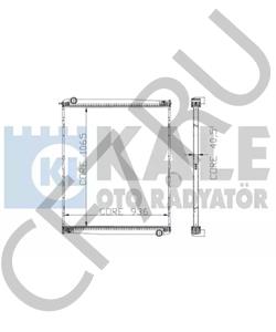 81061016515 MAN Водяной радиатор в городе Екатеринбург