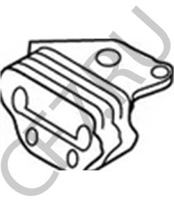 46810305 ALFAROME/FIAT/LANCI Кронштейн, глушитель в городе Екатеринбург