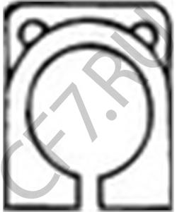 4124718 FSO Кронштейн, система выпуска ОГ в городе Екатеринбург