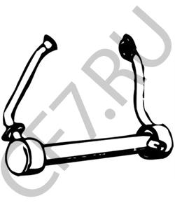 800130 SAAB Предглушитель выхлопных газов в городе Екатеринбург